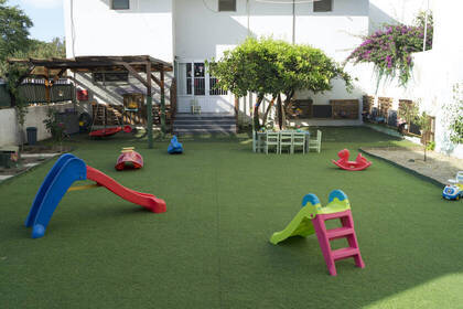 Kindergarten Außenbereich